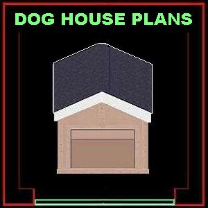  Houses Plans on How To Build A Wood 4x4 Dog House With Free Picture Plans